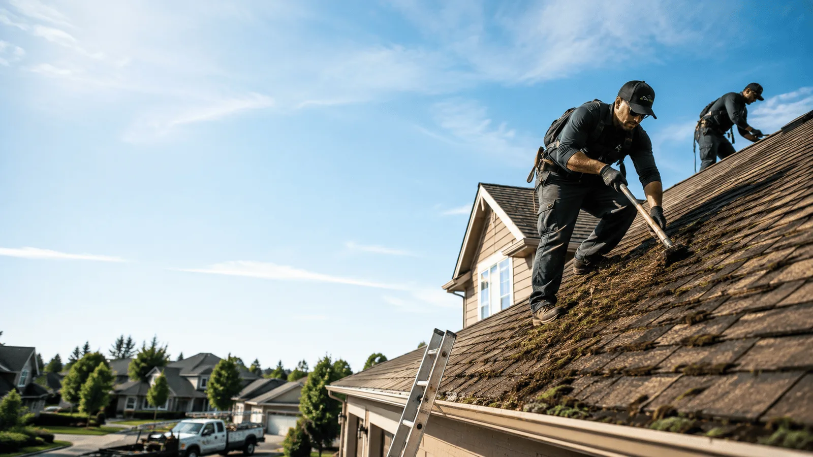 Roof Moss Removal in Haslet, TX near me